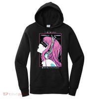 Aesthetic Vaporwave Crazy Waifu Anime Girl Women's Hoodie thumb 0