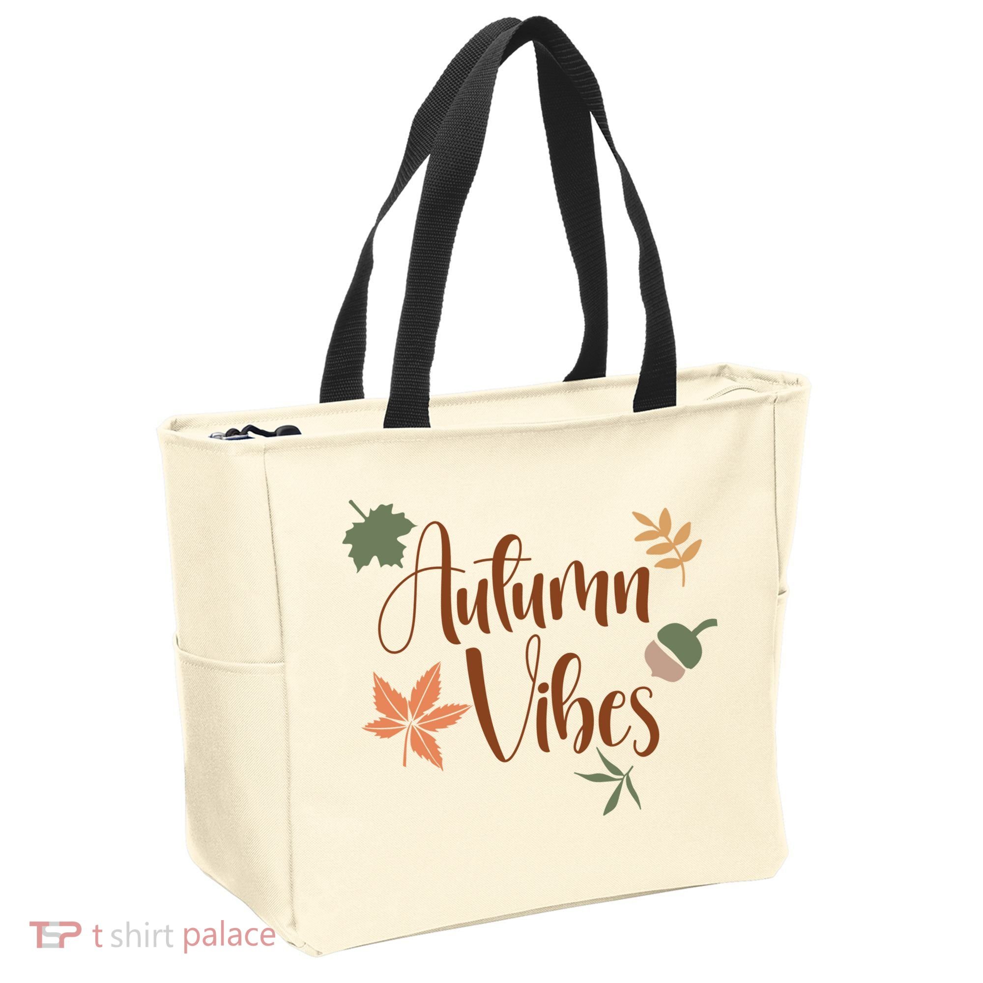 Autumn Vibes Cozy Tote Bag