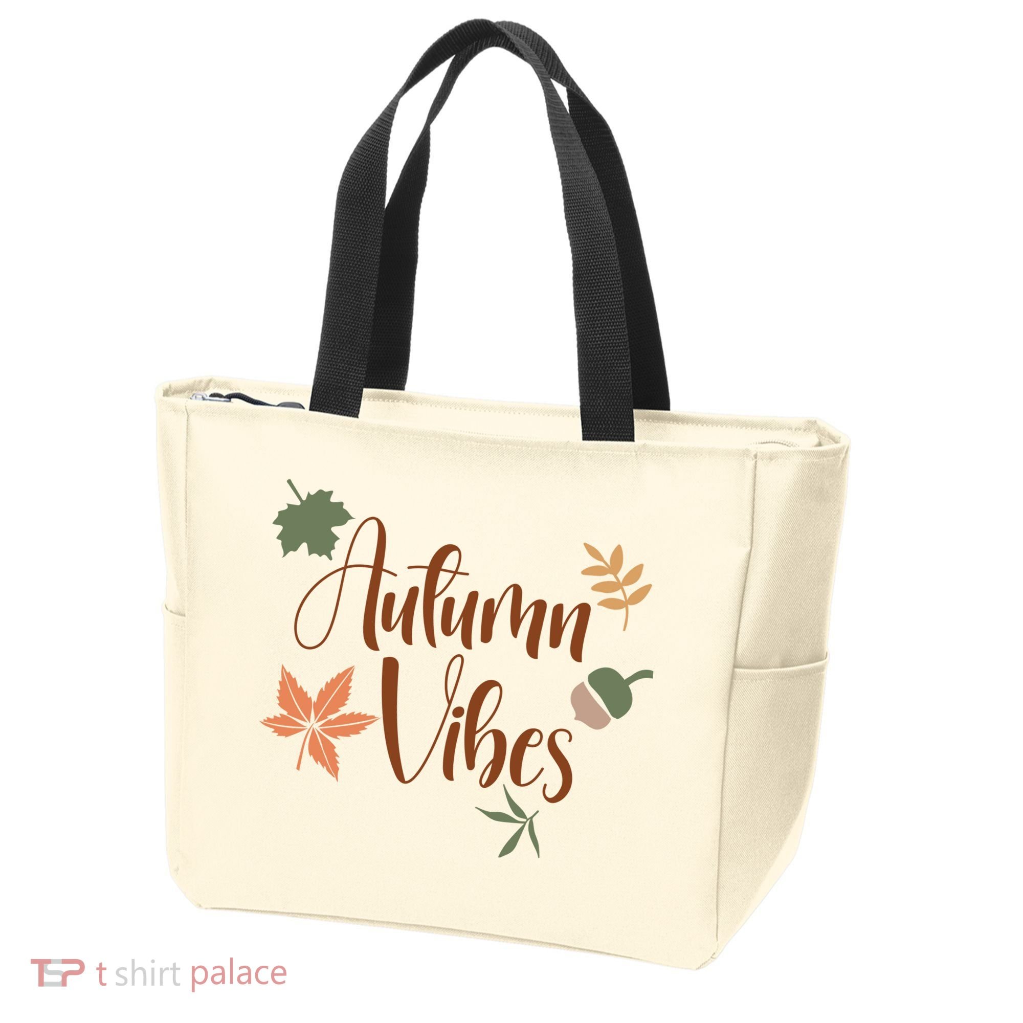 Autumn Vibes Cozy Tote Bag