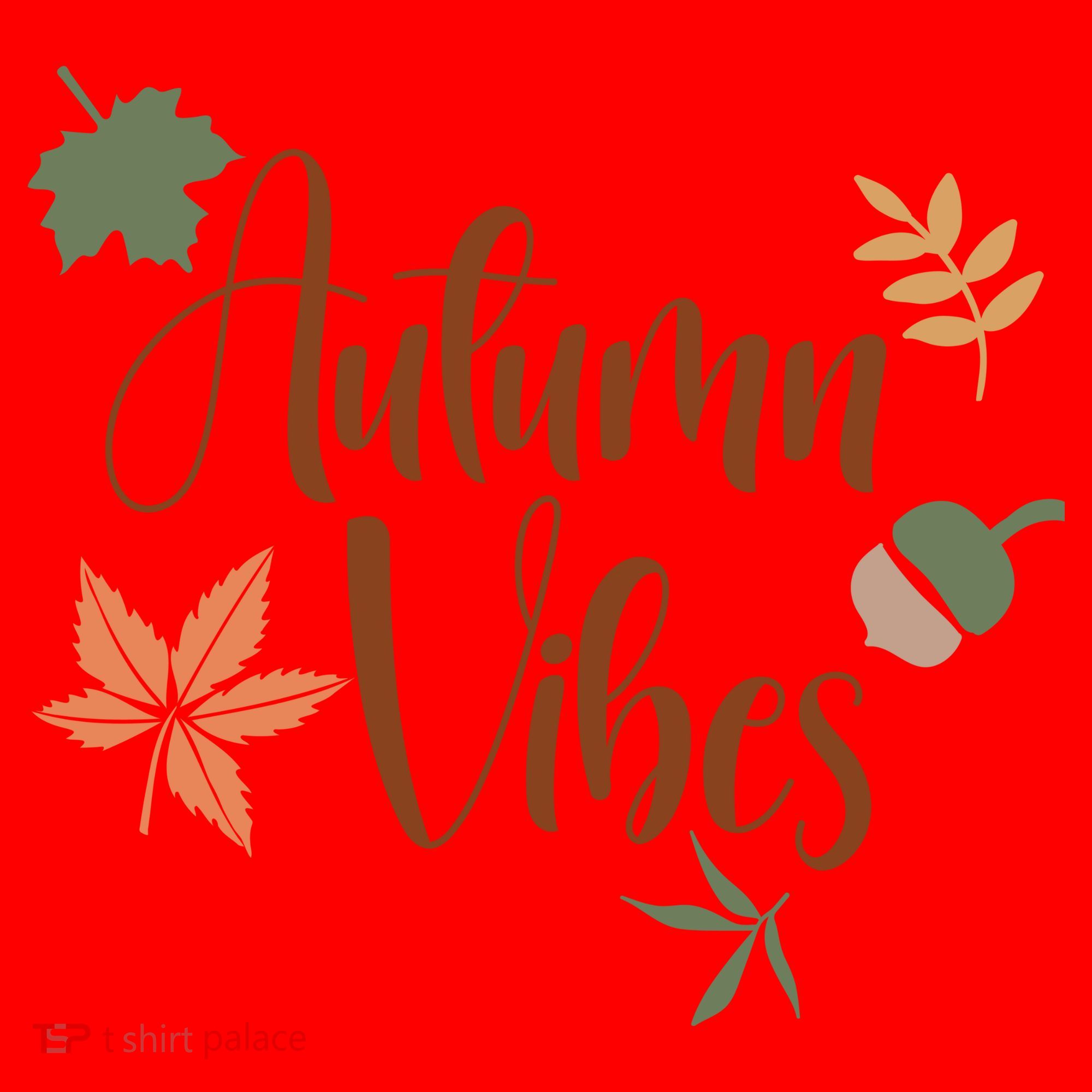 Autumn Vibes Cozy Santa Hat