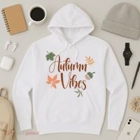 Autumn Vibes Cozy Hoodie thumb 3