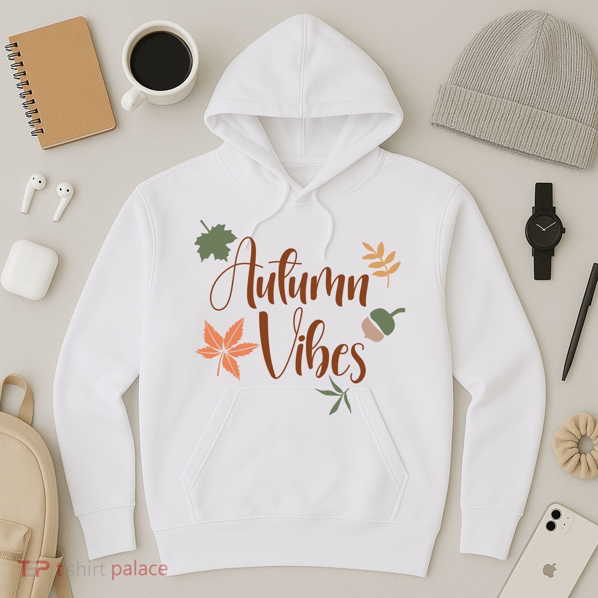 Autumn Vibes Cozy Hoodie