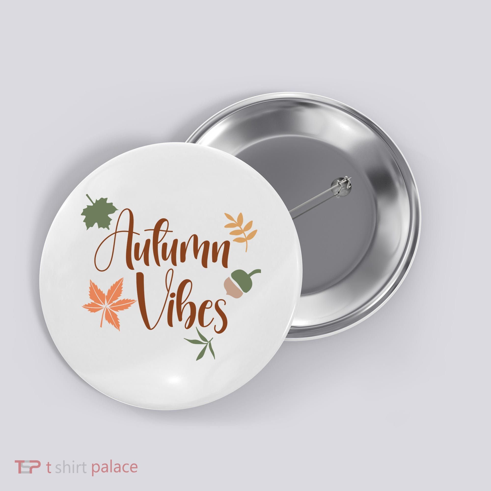 Autumn Vibes Cozy Button