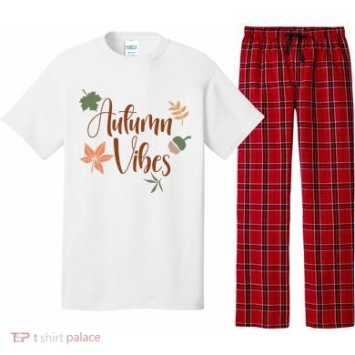 Autumn Vibes Cozy Pajama Set