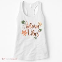 Autumn Vibes Cozy Women's Tank Top thumb 0
