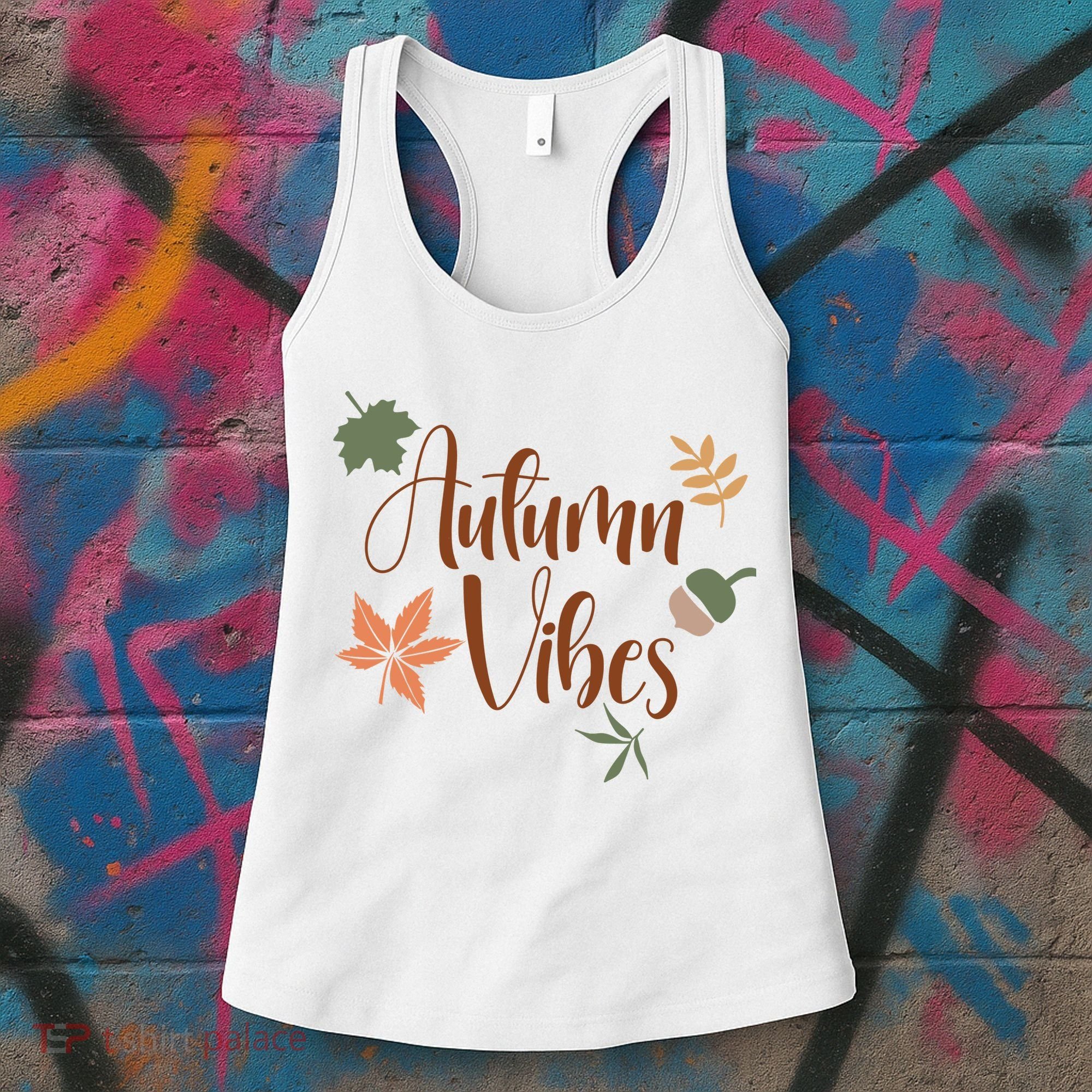 Autumn Vibes Cozy Women's Tank Top
