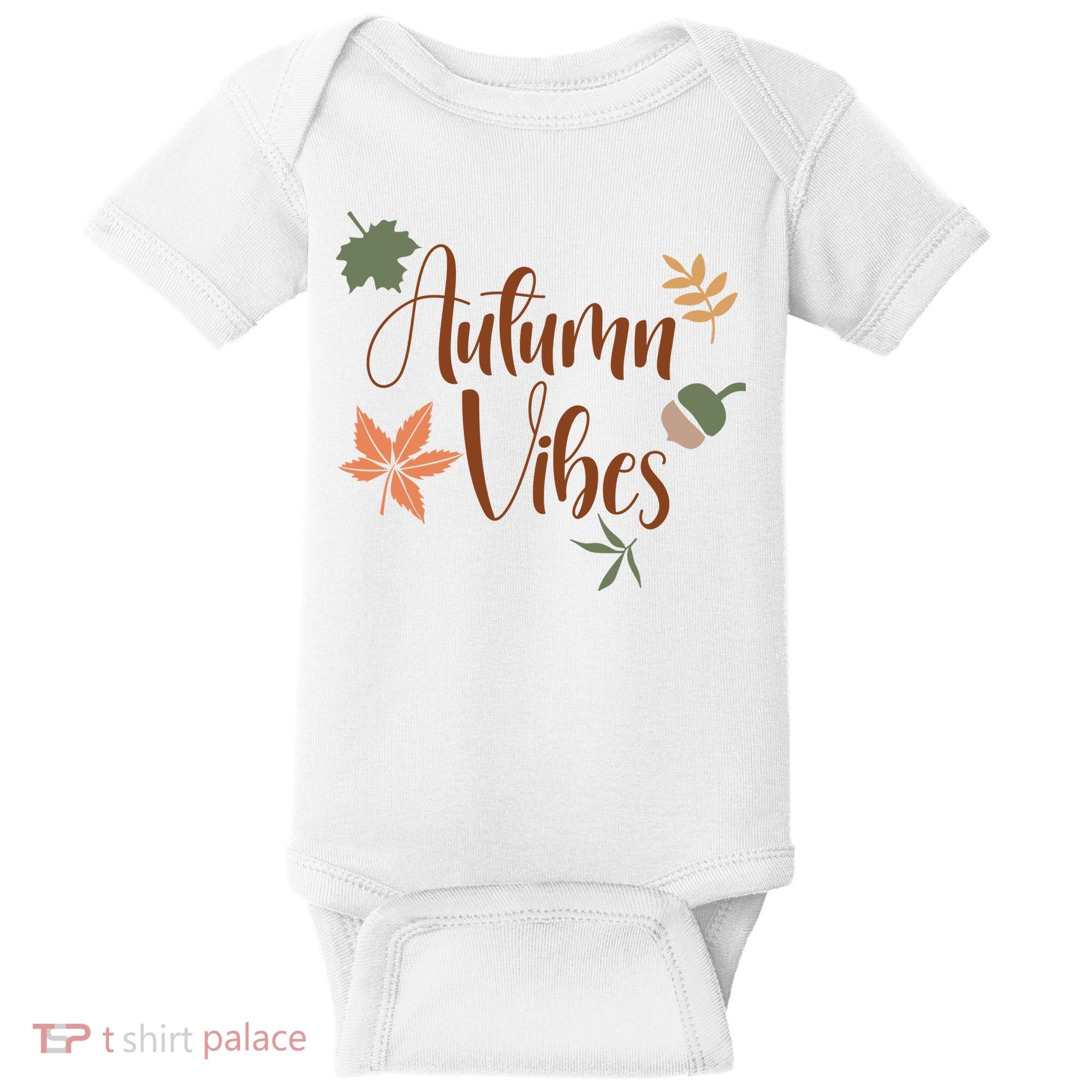 Autumn Vibes Cozy Baby Bodysuit