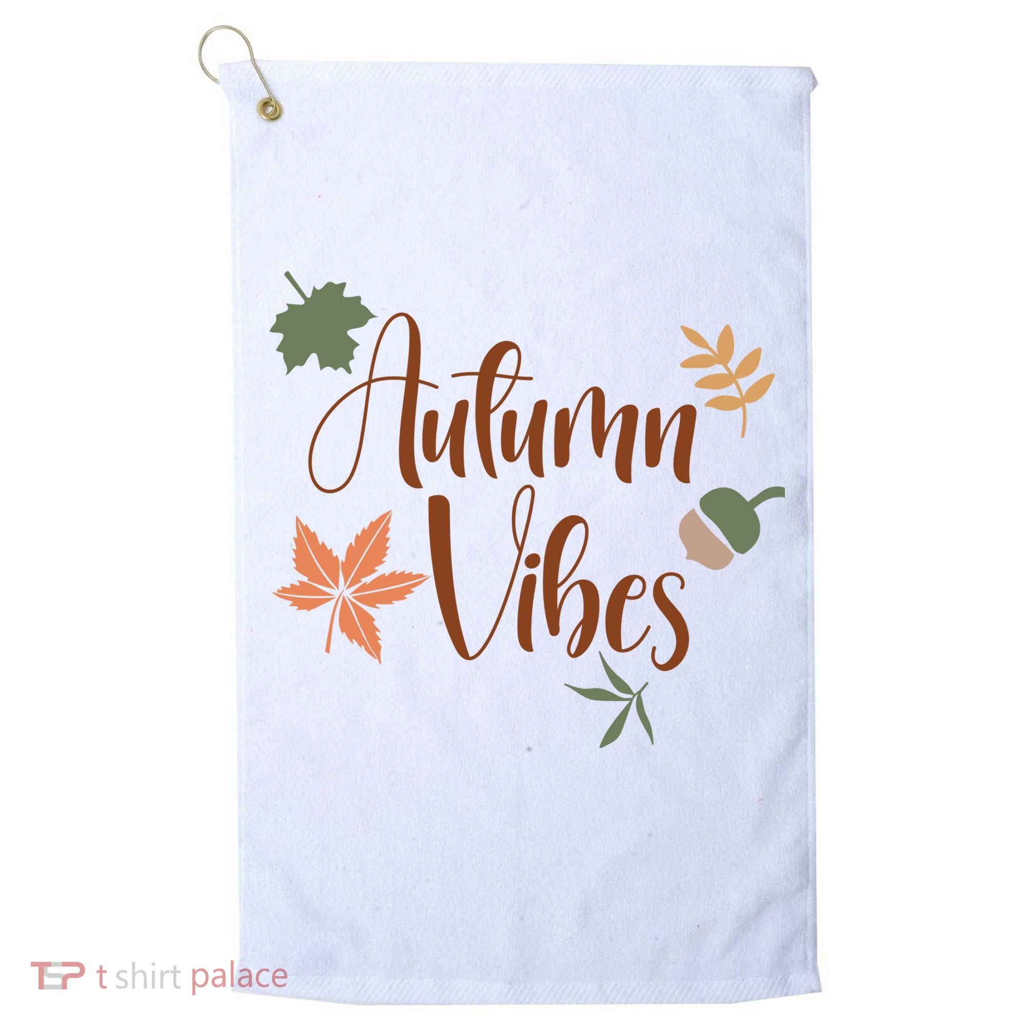 Autumn Vibes Cozy Golf Towel