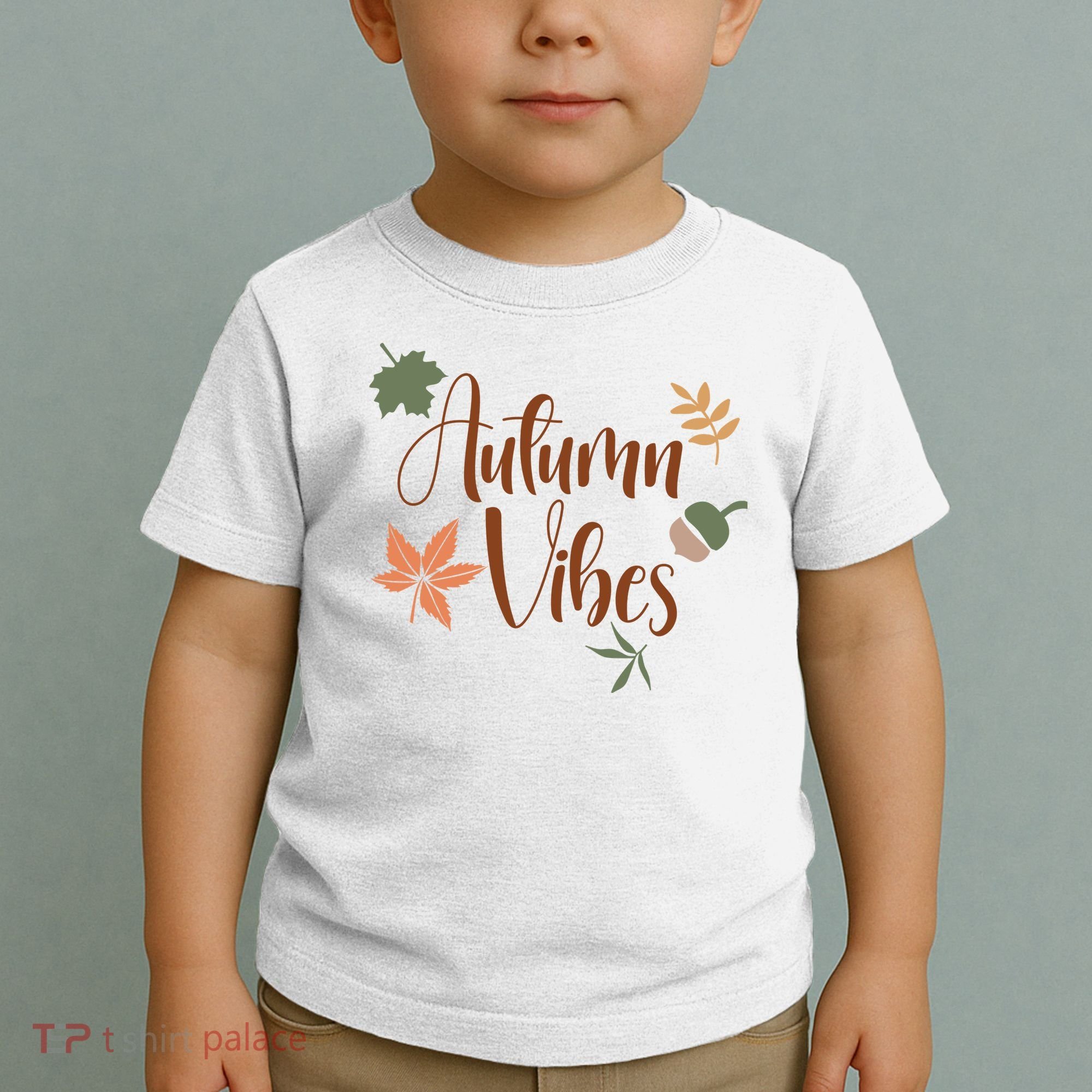 Autumn Vibes Cozy Toddler T-Shirt