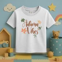 Autumn Vibes Cozy Toddler T-Shirt thumb 3