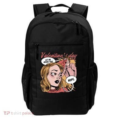 Anti Valentines Day Feminist Comic Backpack