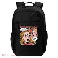 Anti Valentines Day Feminist Comic Backpack thumb 0