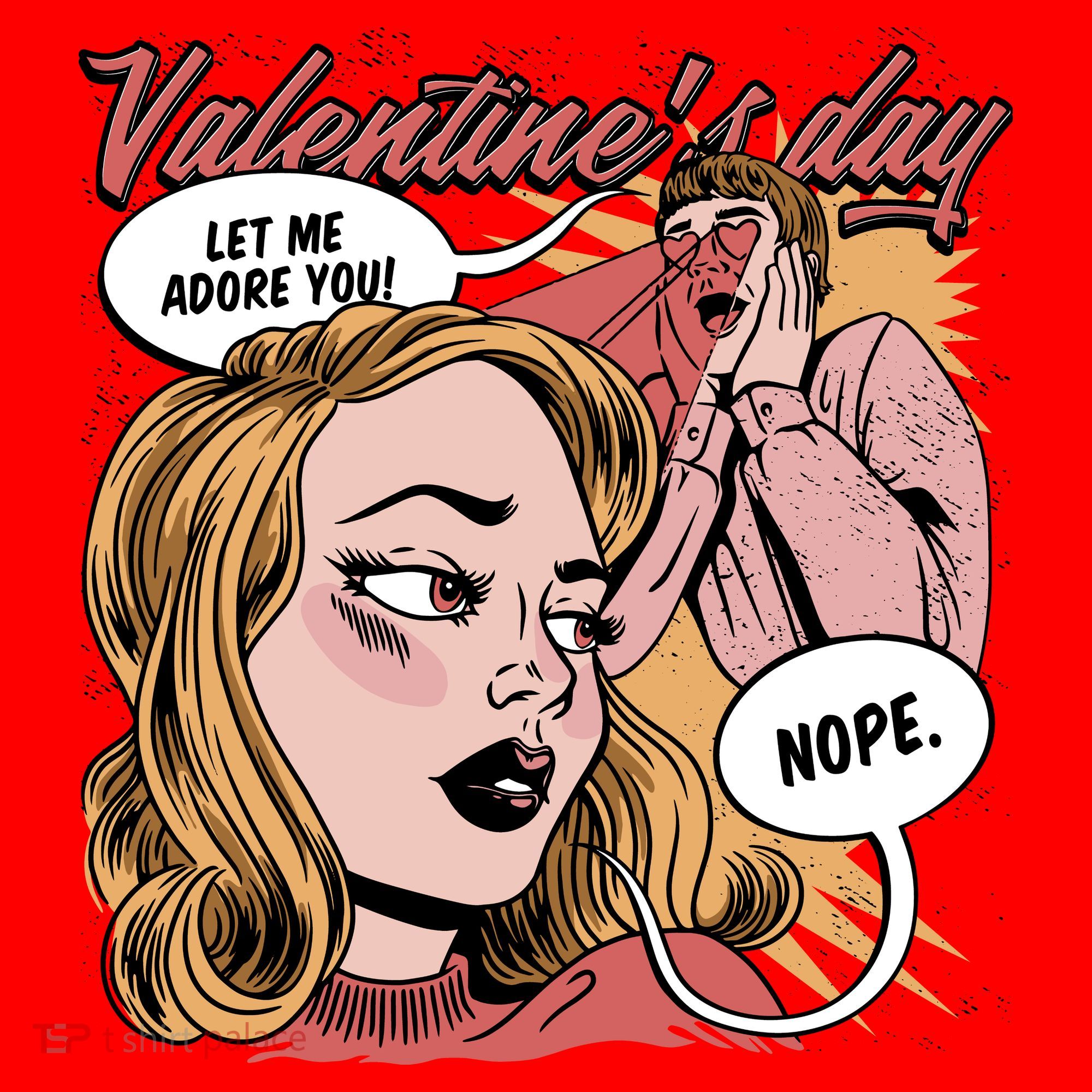 Anti Valentines Day Feminist Comic Santa Hat