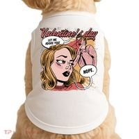 Anti Valentines Day Feminist Comic Doggie Tank thumb 0