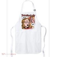 Anti Valentines Day Feminist Comic Apron thumb 0