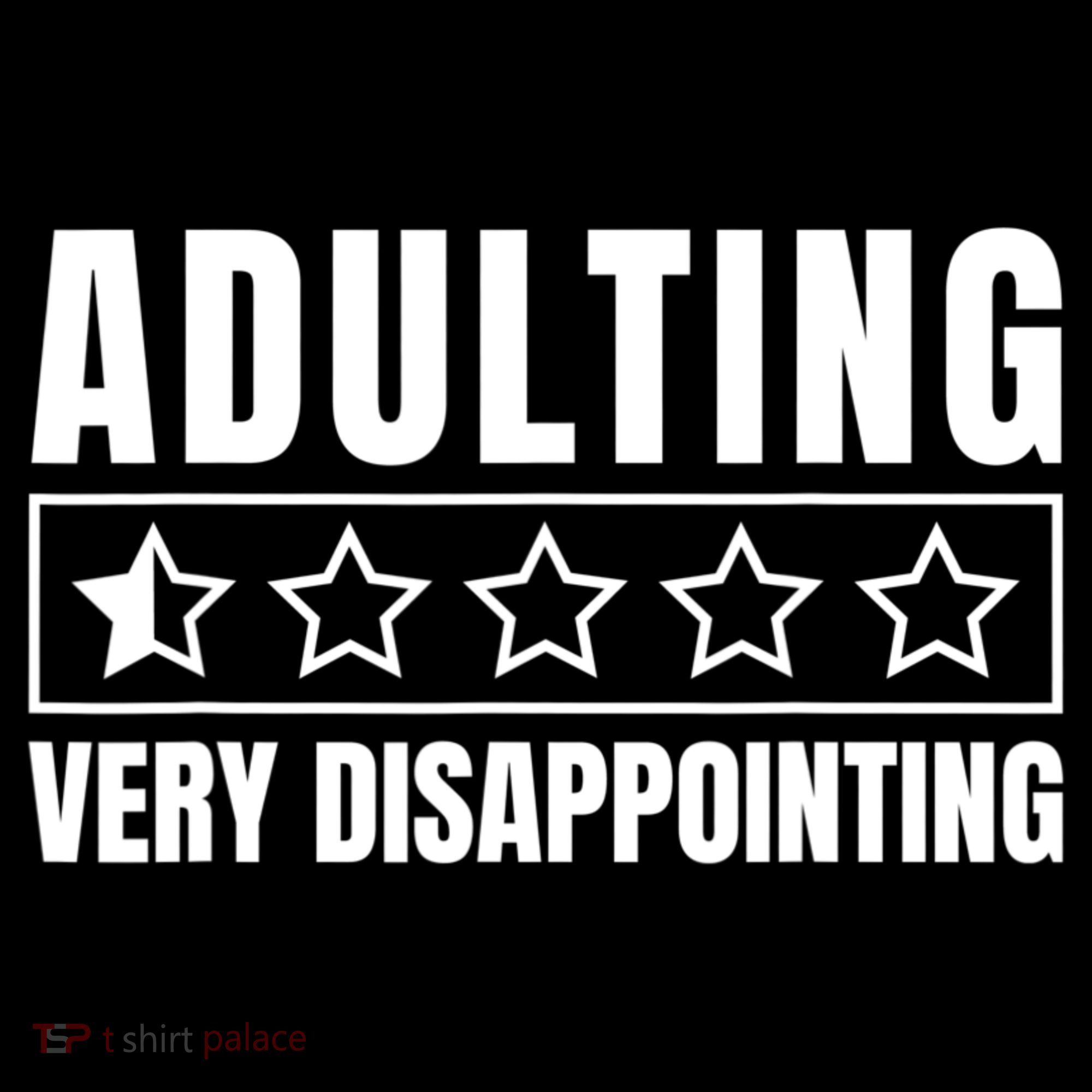 Adulting Very Disappointing Funny Sarcastic Sayings Stripe Pom Pom Beanie