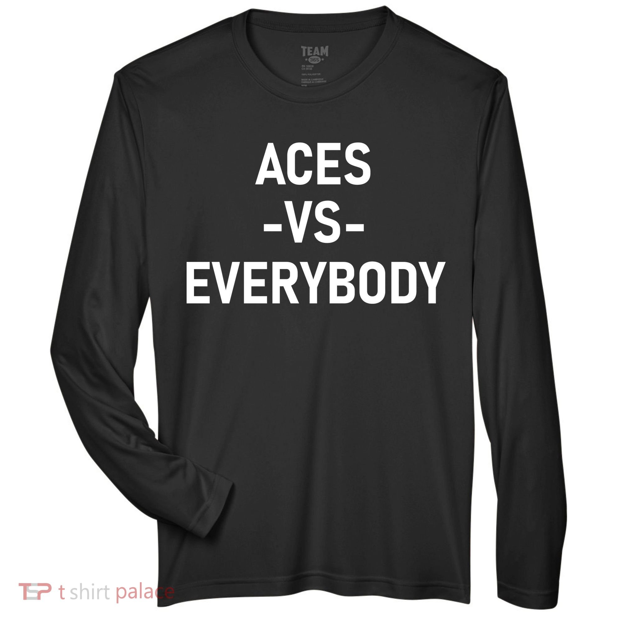 Aces Vs Everybody Zone Performance Long-Sleeve T-Shirt