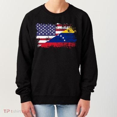 American Venezuela Flag Funny Gift Women's Sweatshirt