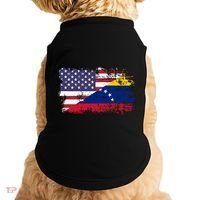 American Venezuela Flag Funny Gift Doggie Tank thumb 0