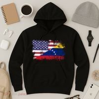 American Venezuela Flag Funny Gift Hoodie thumb 3