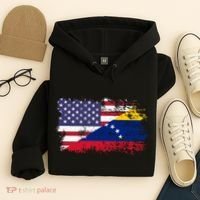 American Venezuela Flag Funny Gift Hoodie thumb 4