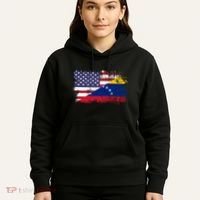 American Venezuela Flag Funny Gift Hoodie thumb 5