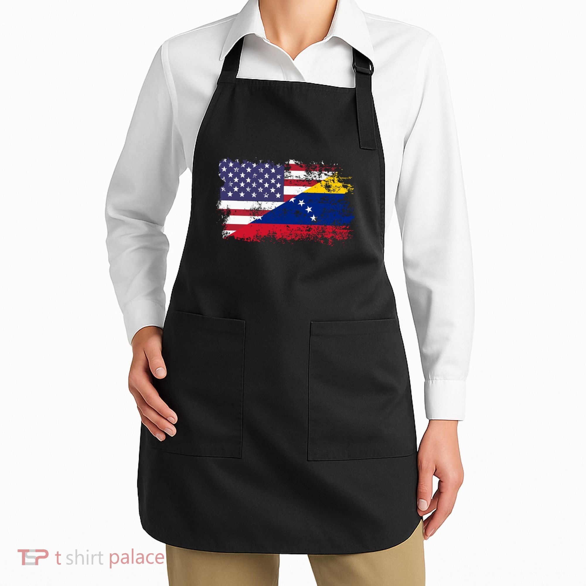 American Venezuela Flag Funny Gift Apron