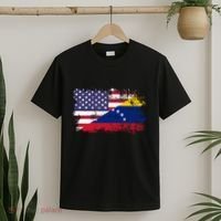 American Venezuela Flag Funny Gift T-Shirt thumb 2