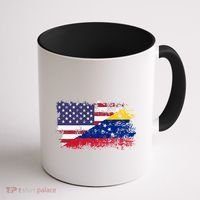 American Venezuela Flag Funny Gift Coffee Mug thumb 1