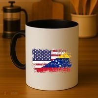 American Venezuela Flag Funny Gift Coffee Mug thumb 4