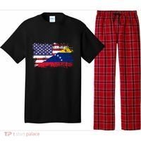 American Venezuela Flag Funny Gift Pajama Set thumb 0