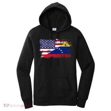 American Venezuela Flag Funny Gift Women's Hoodie