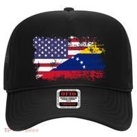 American Venezuela Flag Funny Gift Hat thumb 0