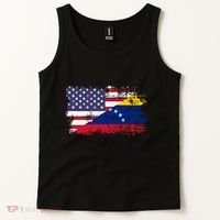 American Venezuela Flag Funny Gift Tank Top thumb 2