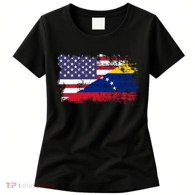 American Venezuela Flag Funny Gift Women's T-Shirt