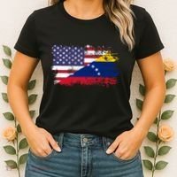 American Venezuela Flag Funny Gift Women's T-Shirt thumb 2