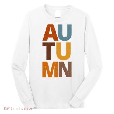 Autumn Vintage Fall Long Sleeve Shirt