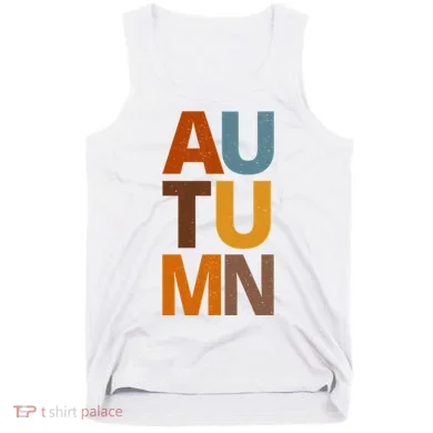 Autumn Vintage Fall Tank Top