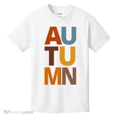 Autumn Vintage Fall Kids T-Shirt