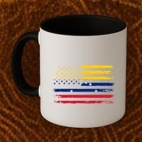 American Venezuela Flag Cute Gift Coffee Mug thumb 2