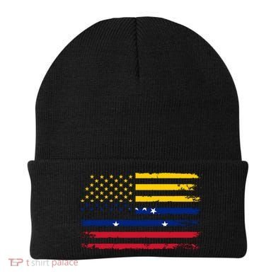 American Venezuela Flag Cute Gift Beanie