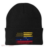 American Venezuela Flag Cute Gift Beanie thumb 0