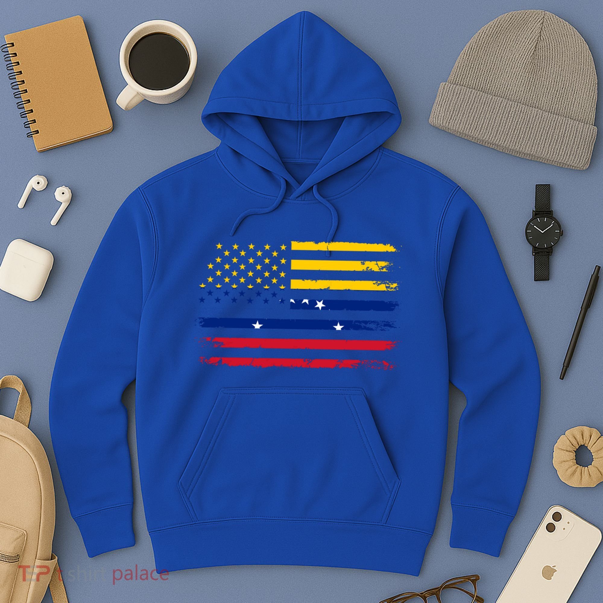 American Venezuela Flag Cute Gift Hoodie