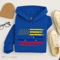 American Venezuela Flag Cute Gift Hoodie thumb 4