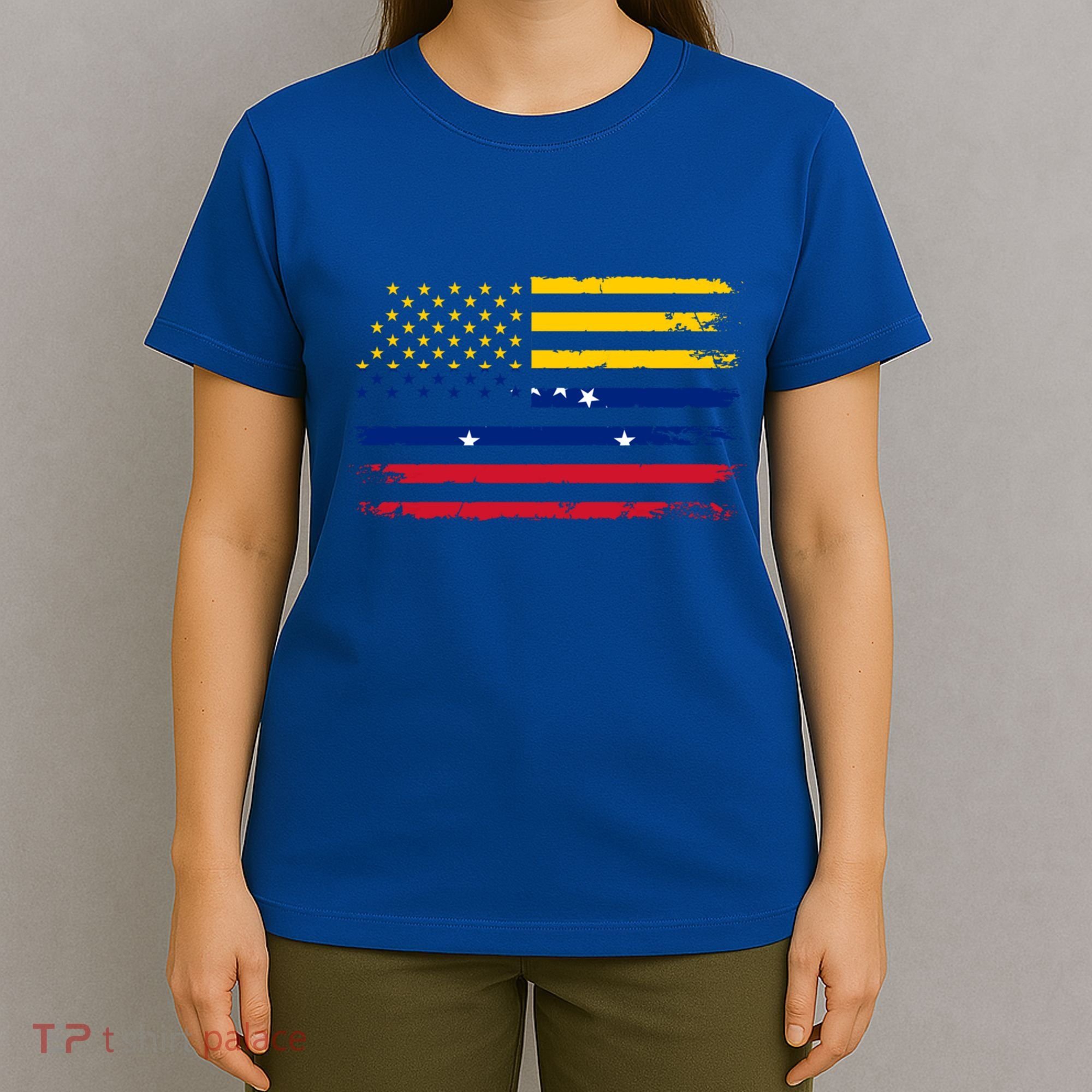 American Venezuela Flag Cute Gift T-Shirt