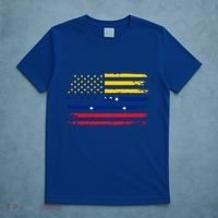 American Venezuela Flag Cute Gift T-Shirt thumb 5