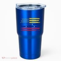 American Venezuela Flag Cute Gift Tumbler thumb 0