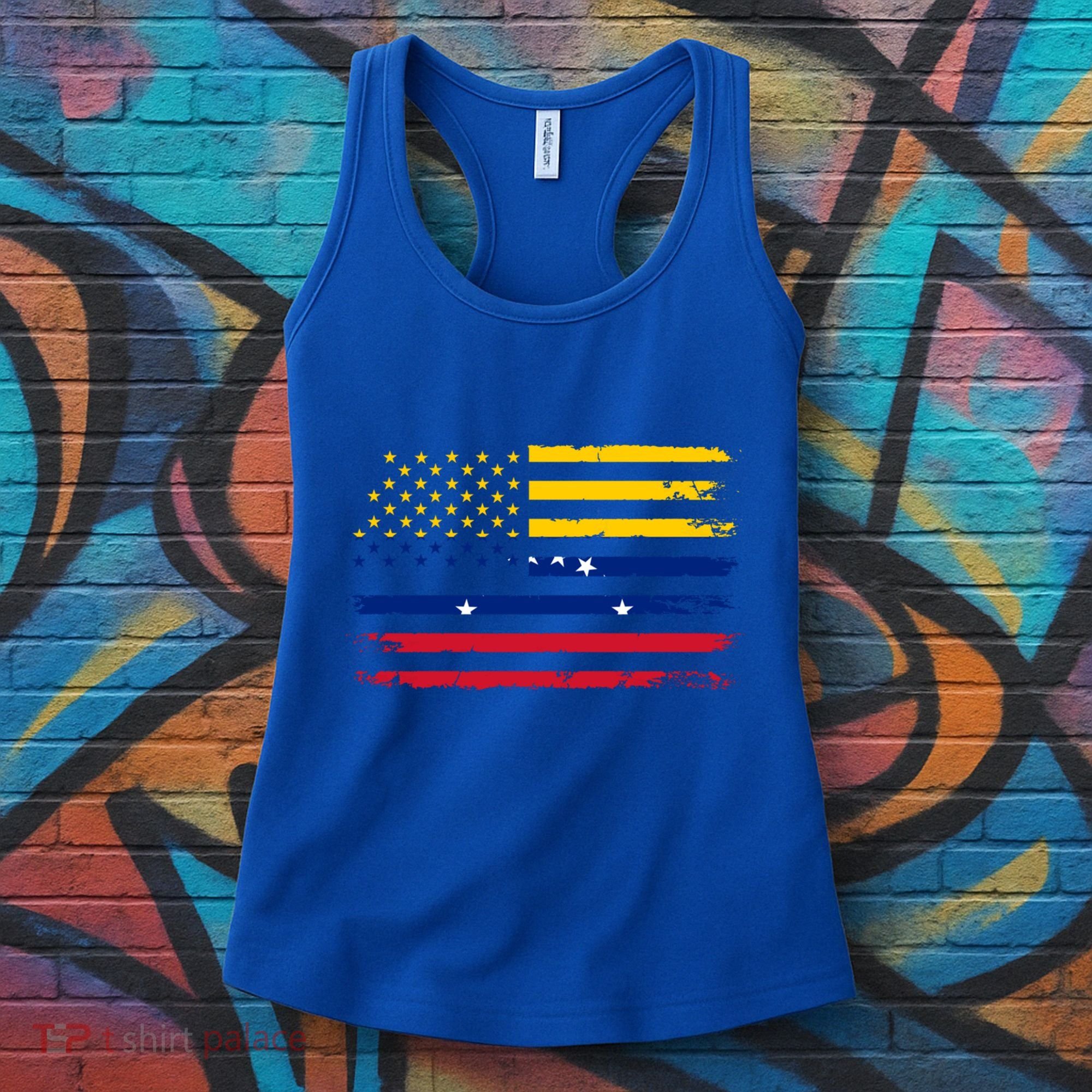 American Venezuela Flag Cute Gift Women's Tank Top