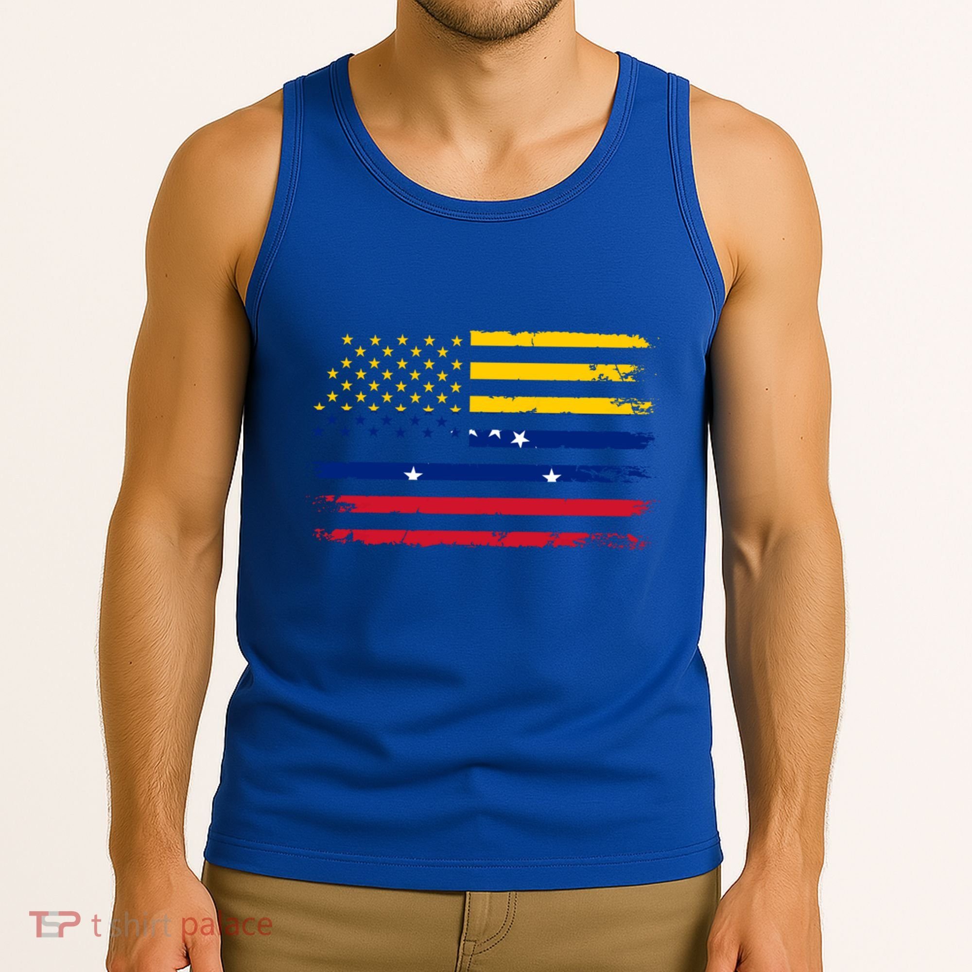 American Venezuela Flag Cute Gift Tank Top