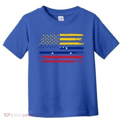 American Venezuela Flag Cute Gift Toddler T-Shirt